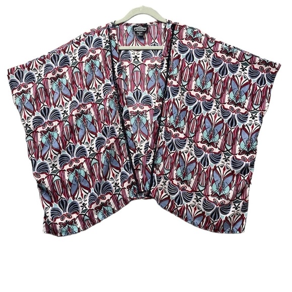 Angie Kimono Womens Size Small Boho Open Front Short Top - Picture 1 of 6